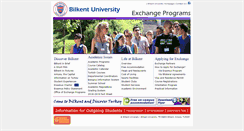 Desktop Screenshot of exchange.bilkent.edu.tr