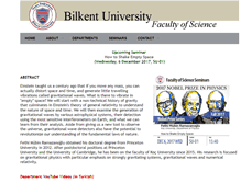 Tablet Screenshot of fen.bilkent.edu.tr