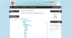 Desktop Screenshot of blis.moodle.bilkent.edu.tr