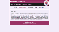 Desktop Screenshot of crts.bilkent.edu.tr