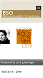 Mobile Screenshot of bso.bilkent.edu.tr